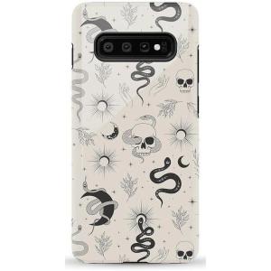 Casely Galaxy S10 Plus Case | That’s Amore | Valentine’s | Essential Slim Dual-Layer Protective Design(No Further Explanation | Snakes & Skulls)