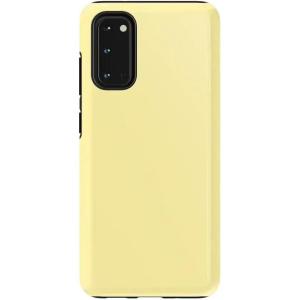 Casely Galaxy S20 Case | Be Mine | Tiny Hearts | Essential Slim Dual-Layer Protective Design(Butter Me Up | Butter Yellow)