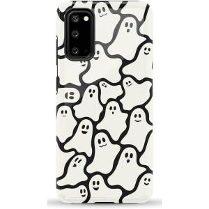 Casely Galaxy S20 Case | Be Mine | Tiny Hearts | Essential Slim Dual-Layer Protective Design(Don’t Ghost Me | Halloween)