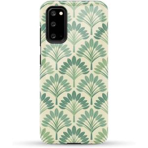 Casely Galaxy S20 Case | Be Mine | Tiny Hearts | Essential Slim Dual-Layer Protective Design(Palm Royale | Palm Beach)