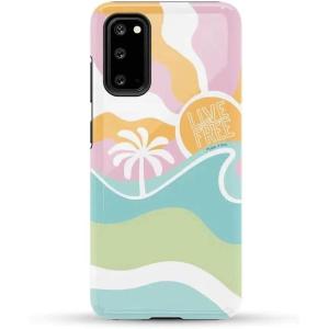 Casely Galaxy S20 Case | Be Mine | Tiny Hearts | Essential Slim Dual-Layer Protective Design(Pura Vida | Tropical Dreams)