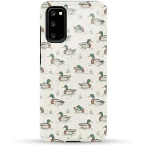 Casely Galaxy S20 Case | Be Mine | Tiny Hearts | Essential Slim Dual-Layer Protective Design(The Boyfriend Collection | Mallard & Co.)