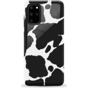 Casely Galaxy S20 Plus Case | Current Mood | Cow Print | Essential Slim Dual-Layer Protective Design(Current MOOd | Cow Print)
