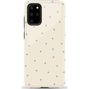 Casely Galaxy S20 Plus Case | Current Mood | Cow Print | Essential Slim Dual-Layer Protective Design(I’m Yours | Tiny Hearts)