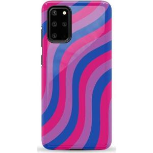 Casely Galaxy S20 Plus Case | Current Mood | Cow Print | Essential Slim Dual-Layer Protective Design(Love Wins | Pride)