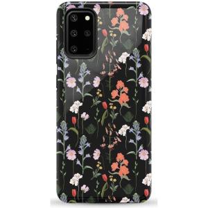 Casely Galaxy S20 Plus Case | Current Mood | Cow Print | Essential Slim Dual-Layer Protective Design(Secret Garden | Mixed Floral)