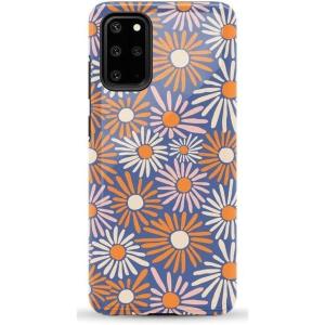 Casely Galaxy S20 Plus Case | Current Mood | Cow Print | Essential Slim Dual-Layer Protective Design(Spring Forward | Daisy Floral)