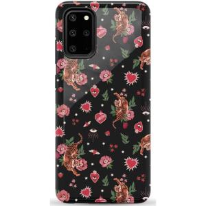 Casely Galaxy S20 Plus Case | Current Mood | Cow Print | Essential Slim Dual-Layer Protective Design(Wild at Heart | Tiger)