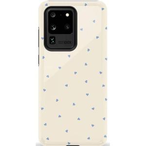 Casely Galaxy S20 Ultra Case | Romance Novel | Moody Floral | Essential Slim Dual-Layer Protective Design(I’m Yours | Tiny Hearts)