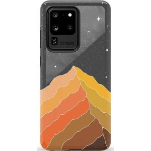 Casely Galaxy S20 Ultra Case | Romance Novel | Moody Floral | Essential Slim Dual-Layer Protective Design(Night Skies | Mountain Starlight)