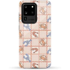 Casely Galaxy S20 Ultra Case | Romance Novel | Moody Floral | Essential Slim Dual-Layer Protective Design(On the Cape | Coastal Summer)
