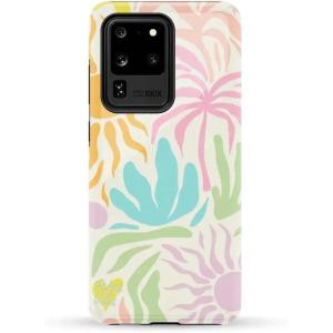 Casely Galaxy S20 Ultra Case | Romance Novel | Moody Floral | Essential Slim Dual-Layer Protective Design(Pura Vida | Oasis)