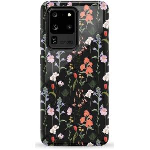 Casely Galaxy S20 Ultra Case | Romance Novel | Moody Floral | Essential Slim Dual-Layer Protective Design(Secret Garden | Mixed Floral)
