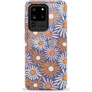 Casely Galaxy S20 Ultra Case | Romance Novel | Moody Floral | Essential Slim Dual-Layer Protective Design(Spring Forward | Daisy Floral)