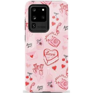 Casely Galaxy S20 Ultra Case | Romance Novel | Moody Floral | Essential Slim Dual-Layer Protective Design(That’s Amore | Valentine’s)