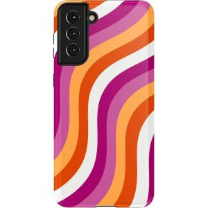 Casely Galaxy S21 Case | Current Mood | Cow Print(All for Love | Pride)