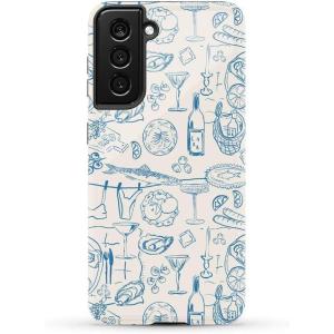 Casely Galaxy S21 Case | Current Mood | Cow Print(Amalfi Aperitivo | Dolce Vita)