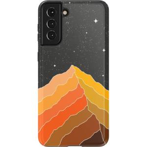 Casely Galaxy S21 Case | Current Mood | Cow Print(Night Skies | Mountain Starlight)