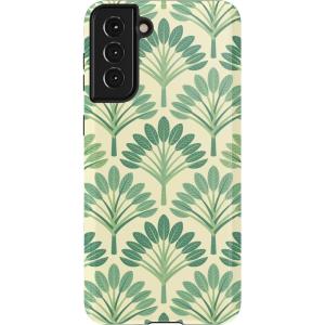 Casely Galaxy S21 Case | Current Mood | Cow Print(Palm Royale | Palm Beach)