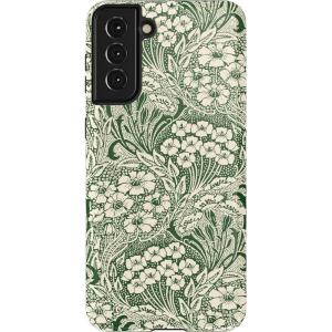 Casely Galaxy S21 Plus Case | Flower Patch | Multi-Color Floral | Essential Slim Dual-Layer Protective Design(Mystic Meadow | Green Gardens)