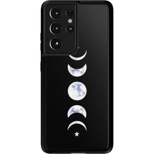 Casely Galaxy S21 Ultra Case | Amalfi Aperitivo | Dolce Vita | Essential Slim Dual-Layer Protective Design(It’s Just a Phase | Marble Moon)