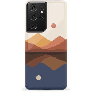 Casely Galaxy S21 Ultra Case | Amalfi Aperitivo | Dolce Vita | Essential Slim Dual-Layer Protective Design(Opposites Attract)