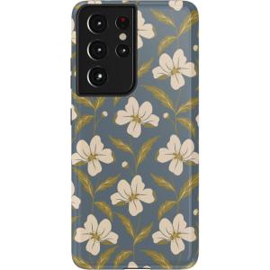 Casely Galaxy S21 Ultra Case | Amalfi Aperitivo | Dolce Vita | Essential Slim Dual-Layer Protective Design(The Boyfriend Collection | Lei’d Back)
