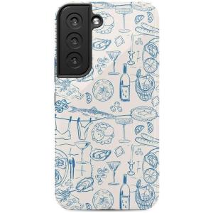Casely Galaxy S22 Case | Lucky You | Shamrock | Essential Slim Dual-Layer Protective Case Design(Amalfi Aperitivo | Dolce Vita)