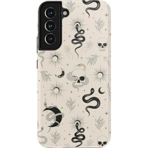 Casely Galaxy S22 Case | Lucky You | Shamrock | Essential Slim Dual-Layer Protective Case Design(No Further Explanation | Snakes & Skulls)