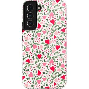 Casely Galaxy S22 Case | Lucky You | Shamrock | Essential Slim Dual-Layer Protective Case Design(Vines of Love | Floral Heart)