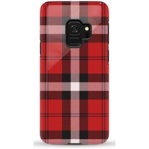 Casely Galaxy S22 Plus Case | Dashing Doxies | Dachshund Dog Case(As if! | Red Plaid)