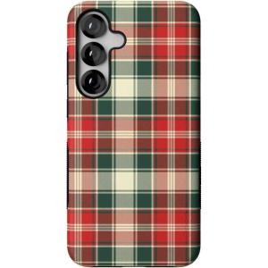 Casely Galaxy S22 Plus Case | Dashing Doxies | Dachshund Dog Case(Plaid & Proper | Signature Plaid)