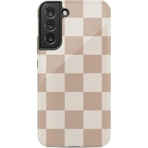 Casely Galaxy S22 Plus Case | Fit Check | Neutral Checkerboard Essential(Fit Check | Neutral Checkerboard)