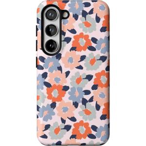 Casely Galaxy S23 Case | Poppy Meadows | Pastel Floral | Essential Slim Dual-Layer Protective Design(Field of Flowers | Pastel Floral)
