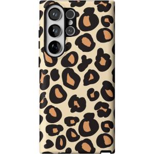 Casely Galaxy S23 Ultra Case | Nantucket Cottage | Blue Hydrangea | Essential Slim Dual-Layer Protective Design(Into the Wild | Leopard Print)