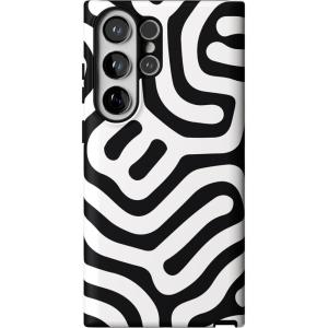 Casely Galaxy S23 Ultra Case | Nantucket Cottage | Blue Hydrangea | Essential Slim Dual-Layer Protective Design(Maze | High Contrast Design)