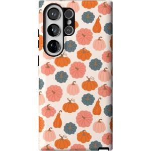 Casely Galaxy S23 Ultra Case | Nantucket Cottage | Blue Hydrangea | Essential Slim Dual-Layer Protective Design(Oh My Gourd | Pumpkin Patch)