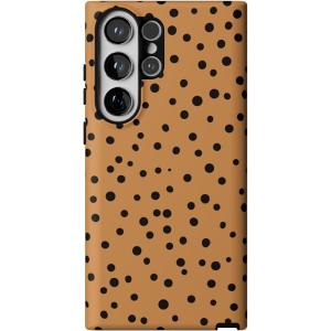 Casely Galaxy S23 Ultra Case | Nantucket Cottage | Blue Hydrangea | Essential Slim Dual-Layer Protective Design(Spot On | Dotted Animal Print)
