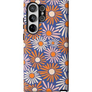 Casely Galaxy S23 Ultra Case | Nantucket Cottage | Blue Hydrangea | Essential Slim Dual-Layer Protective Design(Spring Forward | Daisy Floral)