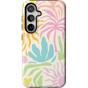 Casely Galaxy S24 Case | Tuscan Tiles | Dolce Vita | Essential Slim Dual-Layer Protective Design(Pura Vida | Oasis)