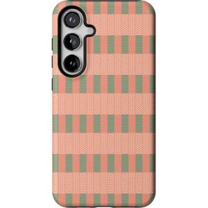 Casely Galaxy S24 Plus Case | Poppy Meadows | Pastel Floral | Essential Slim Dual-Layer Protective Design(Grand Cabana | Palm Beach)