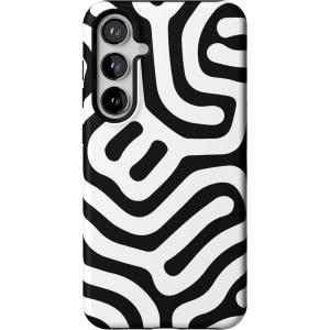 Casely Galaxy S24 Plus Case | Poppy Meadows | Pastel Floral | Essential Slim Dual-Layer Protective Design(Maze | High Contrast Design)
