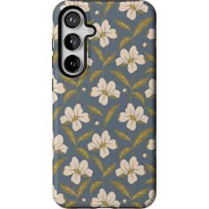 Casely Galaxy S24 Plus Case | Poppy Meadows | Pastel Floral | Essential Slim Dual-Layer Protective Design(The Boyfriend Collection | Lei’d Back)