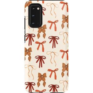 Casely Galaxy S24 Ultra Case | Such a Battie | Purple Bats | Essential Slim Dual-Layer Protective Design(Fall Girlie | Pumpkin Spice Bows)
