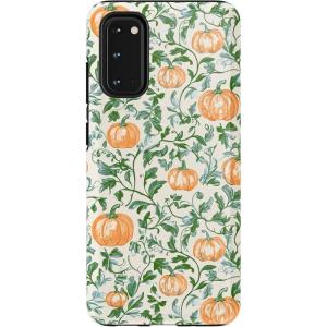 Casely Galaxy S24 Ultra Case | Such a Battie | Purple Bats | Essential Slim Dual-Layer Protective Design(Pumpkin Patch | Green Vines)