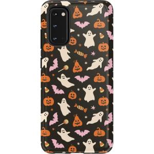 Casely Galaxy S24 Ultra Case | Such a Battie | Purple Bats | Essential Slim Dual-Layer Protective Design(Trick or Treat | Sweet Halloween)