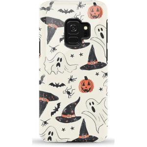 Casely Galaxy S9 Case | Be Mine | Tiny Hearts | Essential Slim Dual-Layer Protective Design(Feeling Witchy | Haunted Halloween)