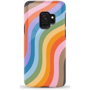 Casely Galaxy S9 Case | Be Mine | Tiny Hearts | Essential Slim Dual-Layer Protective Design(Love for All | Rainbow Pride)