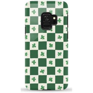 Casely Galaxy S9 Case | Be Mine | Tiny Hearts | Essential Slim Dual-Layer Protective Design(Lucky You | Shamrock)