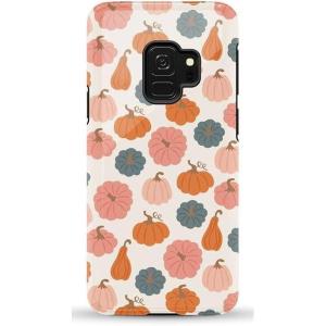 Casely Galaxy S9 Case | Be Mine | Tiny Hearts | Essential Slim Dual-Layer Protective Design(Oh My Gourd | Pumpkin Patch)